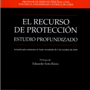 El Recurso de Protección - 2da Edición 2020/ 691 Pág. Autor  Francisco Pinochet Cantwell