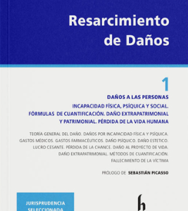 Resarcimiento de Daños, Tomo 1 -  Daños a las Personas. Año 2023/456 Pág. Autor Julián Emil Jalil