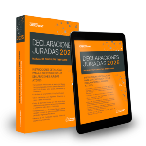 Declaraciones Juradas año 2025 - MCT DDJJ / 1° edición actualizada - 1.020 Páginas