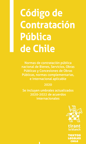 Código de Contratación Pública de Chile Año 2020/ 1344 Pág. Autor Enrique Díaz Bravo