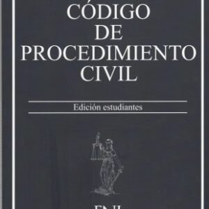 Código de Procedimiento Civil, edición estudiante año 2025, actualizado - ENJ / 200 Pág.