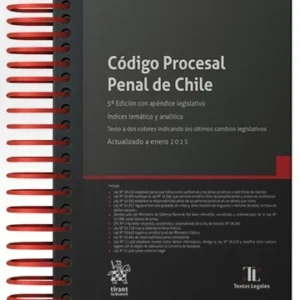Código Procesal Penal - 5ta. Edición con Apéndice Legislativo, Índices Temáticos y Analítico. Año 2025/453 Pág. Autor Varios Autores