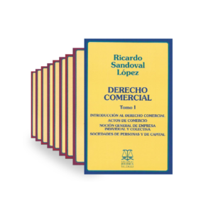 Colección Derecho Comercial -  XV Tomos. Autor Ricardo Sandoval López