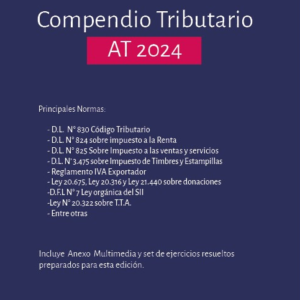 Compendio Tributario AT 2024. Año 2024/ 695 Pág. Autor Germán Pinto Perry