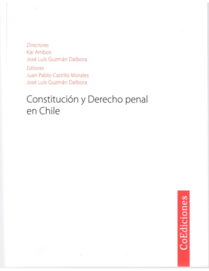 Constitución y Derecho Penal. Año Diciembre 2023/ 384 Pág. Autor Kai Ambos y José Luis Guzmán Dalbora