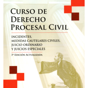 Curso de Derecho Procesal Civil - 3 Era Edición. Año 2023/ 314 Pág. Autor Cristián Ramírez Tagle