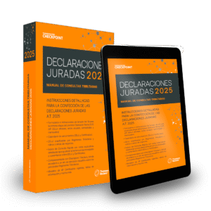 Declaraciones Juradas año 2025 - MCT DDJJ / 1° edición actualizada - 1.020 Páginas