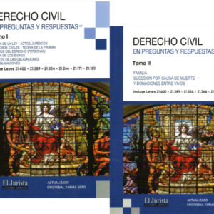 Derecho Civil-  En Preguntas y Respuestas 15va Edición -  Tomo I - II . Año 2022/ 897 Pág. Autor Aníbal Cornejo Manríquez