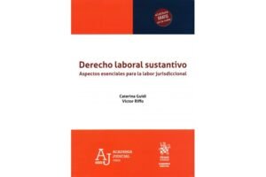 Derecho Laboral Sustantivo * Aspectos esenciales para la Labor Jurisdiccional - Caterina Guidi - Víctor Riffo * Noviembre año 2025 - 236 Pág.