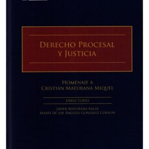 Derecho Procesal y Justicia - Homenaje a Cristián Maturana Miquel - Directores: Javier Maturana Baeza - María de los Ángeles González Coulon