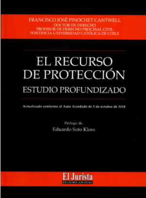 El Recurso de Protección - 2da Edición 2020/ 691 Pág. Autor  Francisco Pinochet Cantwell