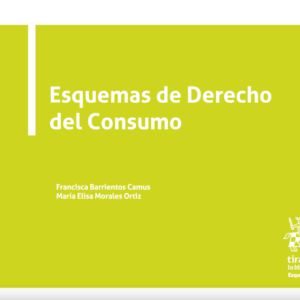 Esquemas de Derecho del Consumo. Año 2021/ 898 Pág. Autor Francisca María Barrientos Camus y María Elisa  Morales Ortiz