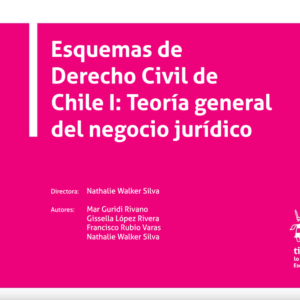 Esquemas de Derecho Civil de Chile I: Teoría General del Negocio Jurídico Año 2020/ 210 Pág. Autor Nathalie Walker Silva