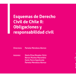 Esquemas de Derecho Civil de Chile II: Obligaciones y responsabilidad civil Año 2021/ 368 Pág. Autor Pamela Mendoza Alonzo