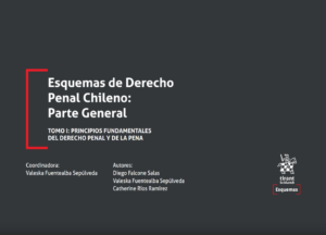 Esquemas de Derecho Penal Chileno: Parte general Tomo I: Principios fundamentales del Derecho Penal y de la pena. Año 2022 / 196 Pág. Autor Valeska Fuentealba Sepúlveda