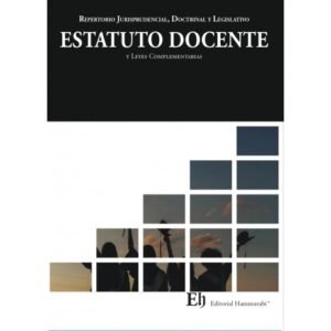 Estatuto Docente * Repertorio Jurisprudencial, Doctrinal y Legislativo * Editorial Hammurabi - edición actualizada año 2025 - 592 Pág.