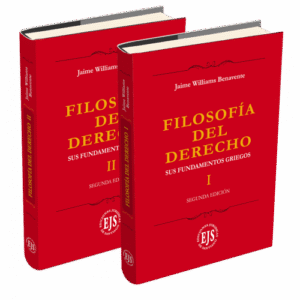 Filosofía del Derecho 2 tomos * Jaime Williams Benavente, segunda edición actualizada año 2021 - 485 Páginas54