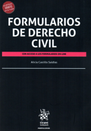 Formularios de Derecho Civil. Año 2020/ 168 Pág. Autor Alicia Castillo Saldías
