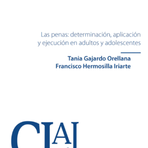 Las Penas - Determinación, Aplicación y Ejecución en adultos y adolescentes. Año Junio 2024/ 450Pág. Autor  Tania Gajardo Orellana  y Francisco Hermosilla Iriarte