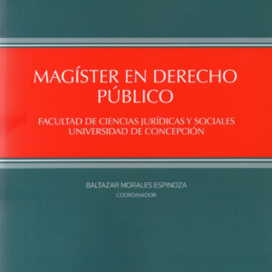 Magister en Derecho Público - Facultad de Ciencias Jurídicas y Sociales - Universidad de Concepción. Año 2024/ 610 Pág. Autor Baltazar Morales Espinoza