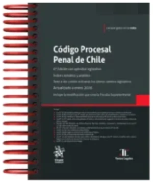 Código Procesal Penal de Chile * Paula Vial Reynal - 6° edición con Apéndice Legislativo - Índices Temático y Analítico. Año 2026 * 556 Pág.