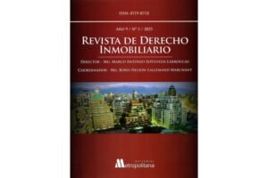 Revista de Derecho Inmobiliario * Año 9 - 2025 * Marco Antonio Sepúlveda Larroucau - Nov. 2025 * 373 Páginas