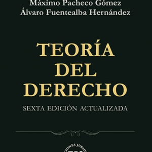 Teoría del Derecho - 6ta Edición Actualizada. Año 2021/ 861 Pág. Autor Máximo Pacheco Gómez y Álvaro Fuentealba Hernández