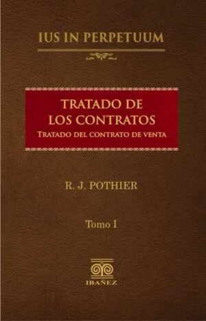 Tratado de los Contratos.  R.J. POTHIER Tapa lujo 2 tomos - edición año 2020