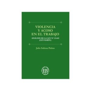 Violencia y Acoso en el Trabajo - Análisis de la Ley N°21.643 / Ley Karin - Julio Salinas Palma - enero año 2025 - 180 Pág.