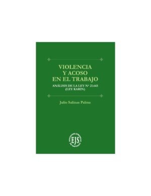 Violencia y Acoso en el Trabajo - Análisis de la Ley N°21.643 / Ley Karin - Julio Salinas Palma - enero año 2025 - 180 Pág.