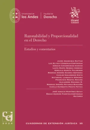 Razonabilidad y Proporcionalidad en el Derecho. Estudios y comentarios * 1° edición actualizada año 2026 * 384 Páginas