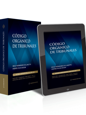 Código Orgánico de Tribunales Edición Actualizada- Vigésima Cuarta Edición. Año  2024 / 660 Pág.