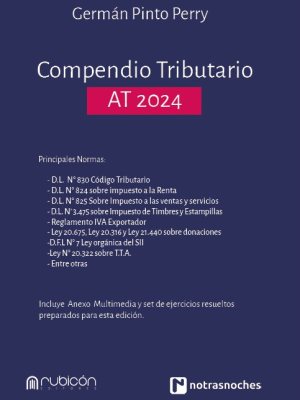 Compendio Tributario AT 2024. Año 2024/ 695 Pág. Autor Germán Pinto Perry